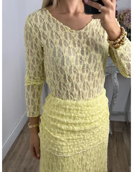 Conjunto Calema amarillo