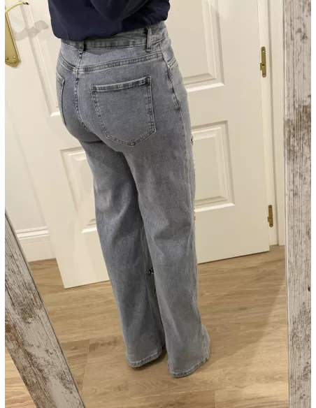 Jeans estrellas parte delantera