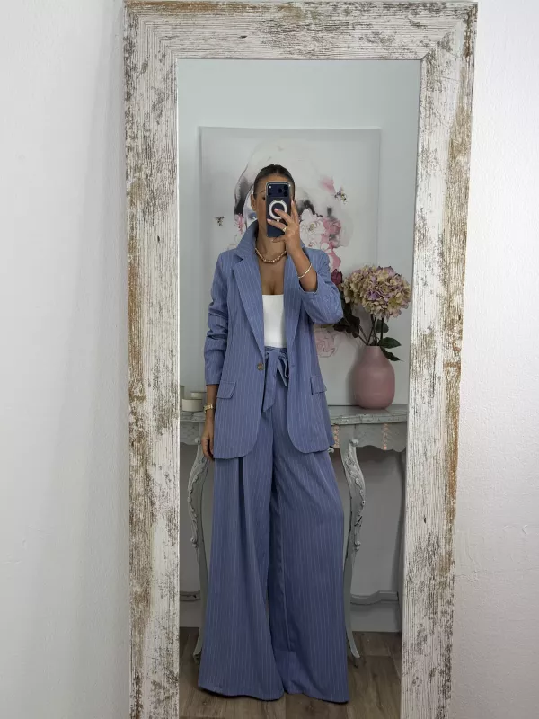 Traje de chaqueta Fidas azul