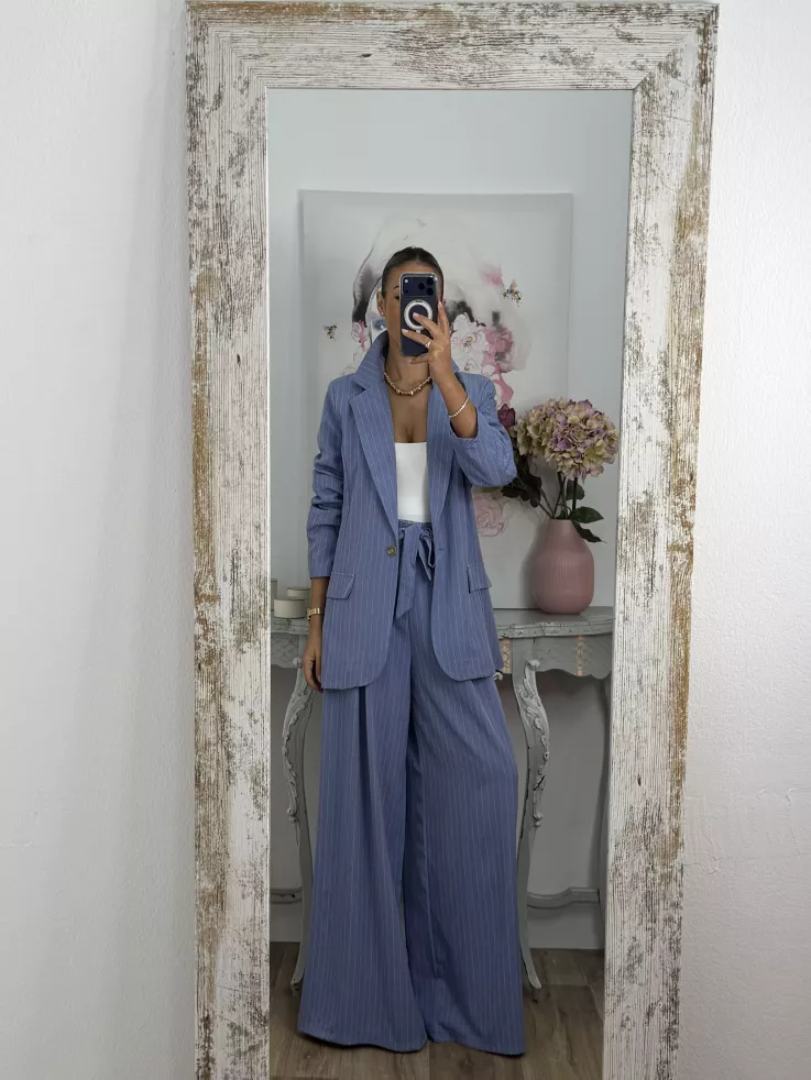 Traje de chaqueta Fidas azul