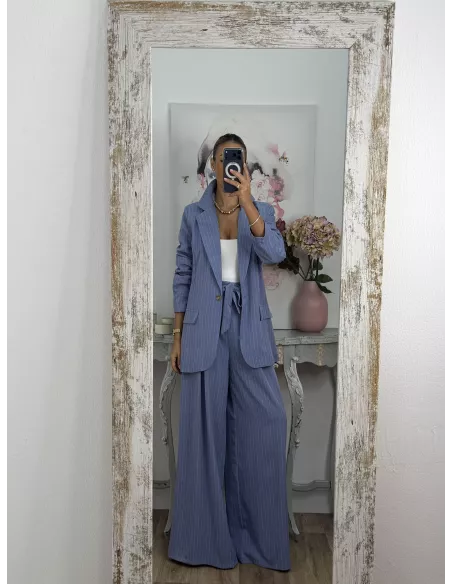 Traje de chaqueta Fidas azul