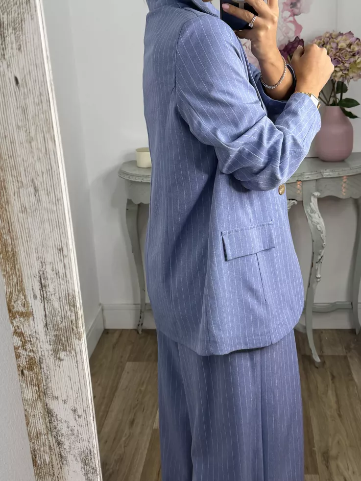 Traje de chaqueta Fidas azul