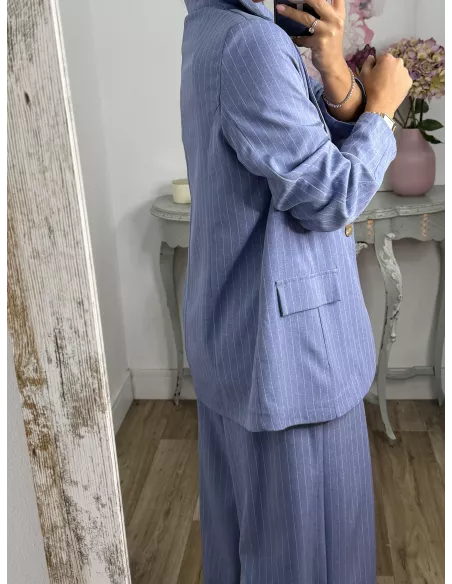 Traje de chaqueta Fidas azul