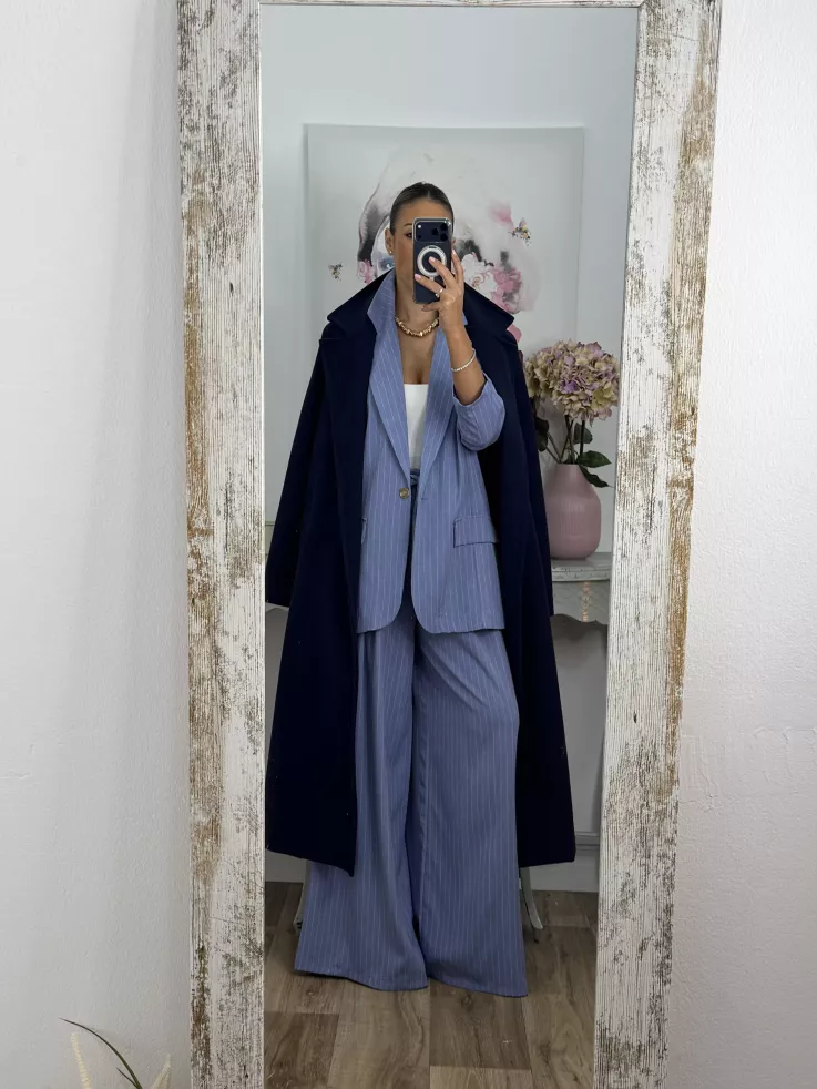 Traje de chaqueta Fidas azul