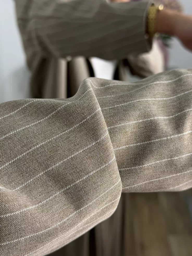 Traje de chaqueta Fidas taupe