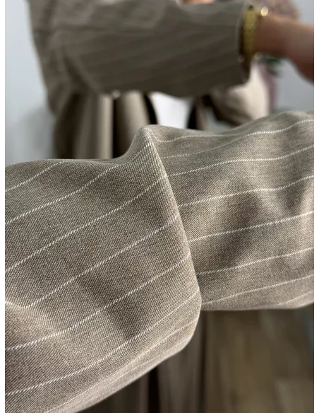Traje de chaqueta Fidas taupe