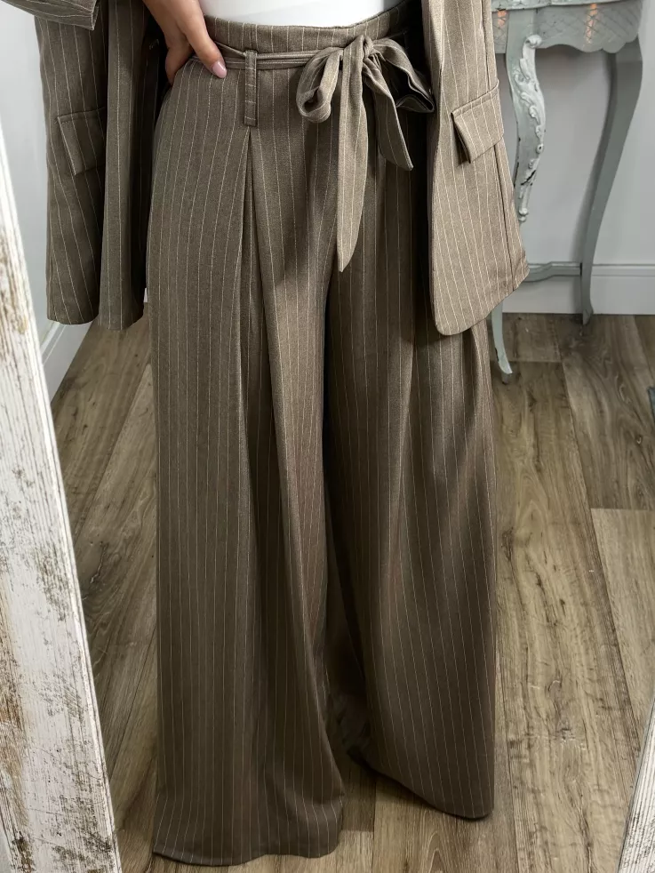 Traje de chaqueta Fidas taupe