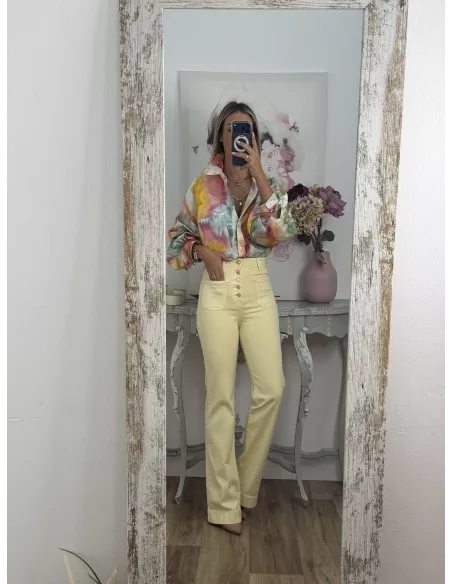 Jeans 77377 amarillo