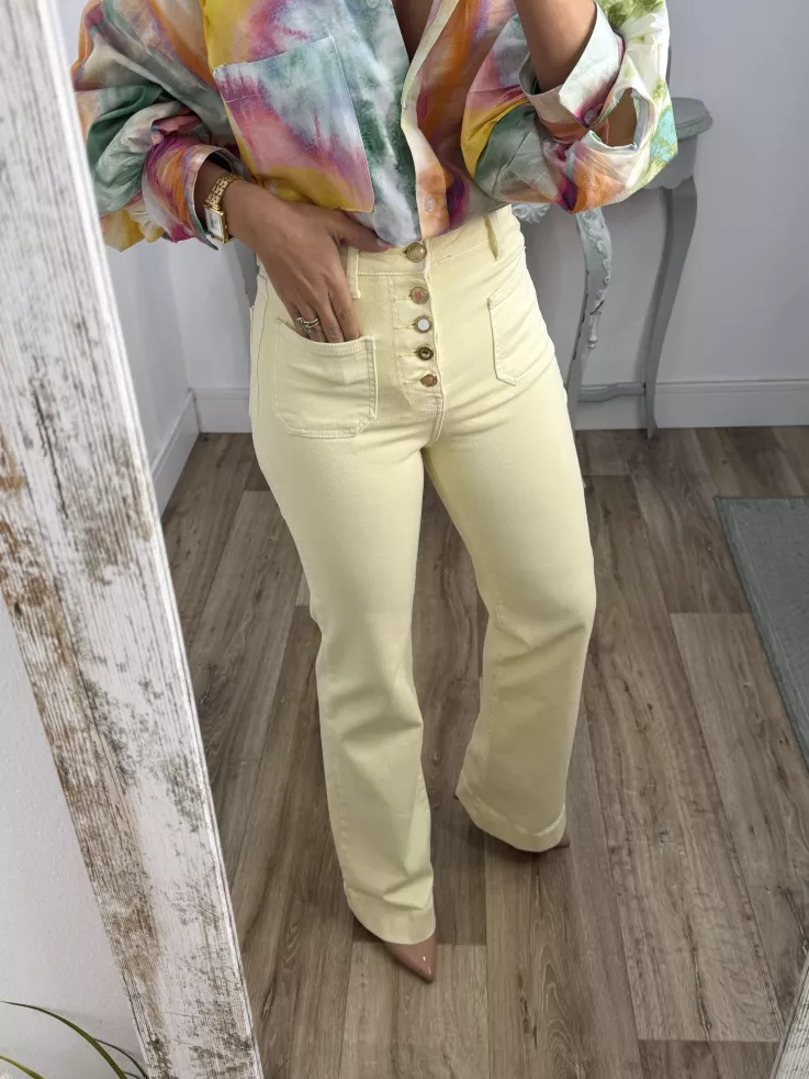 Jeans 77377 amarillo