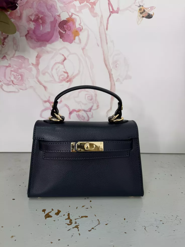 Bolso Paris pequeño azul marino