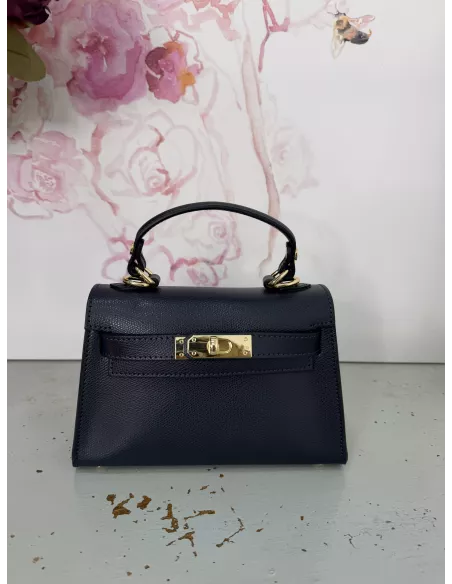 Bolso Paris pequeño azul marino