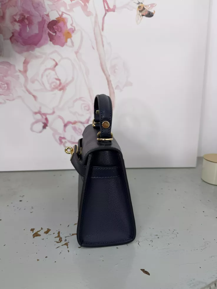 Bolso Paris pequeño azul marino