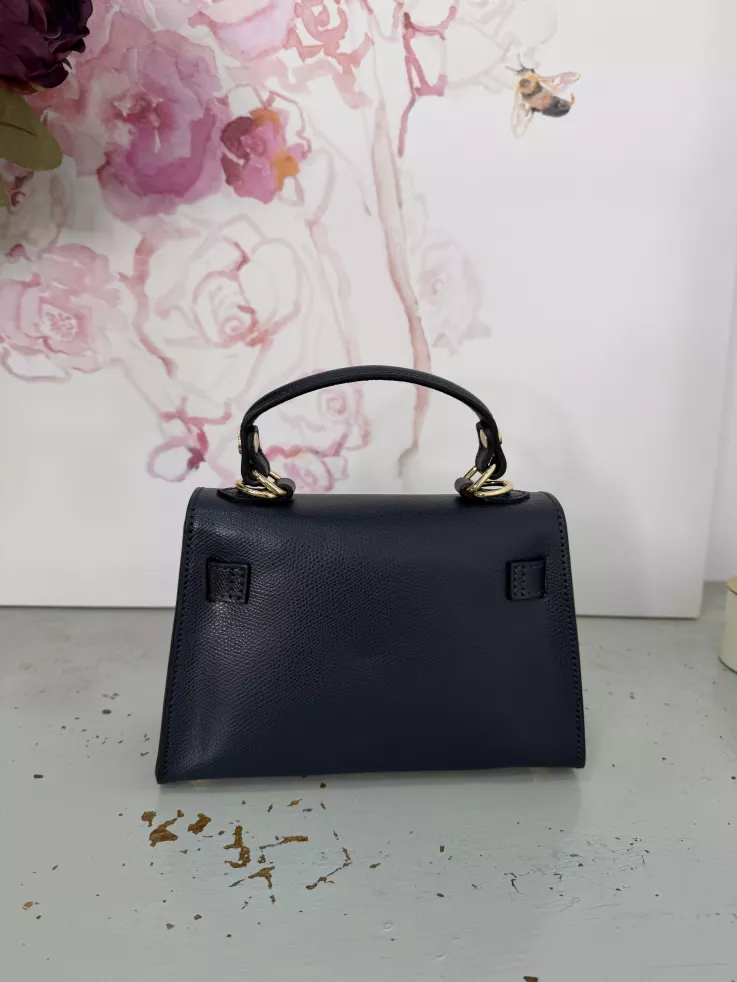 Bolso Paris pequeño azul marino