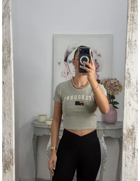 Camiseta Melbourne verde