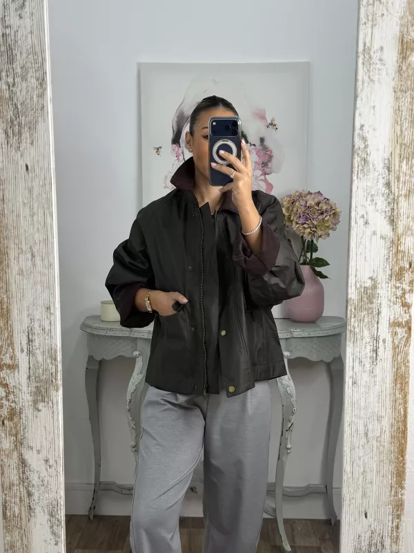 Chaqueta Brithis oversize