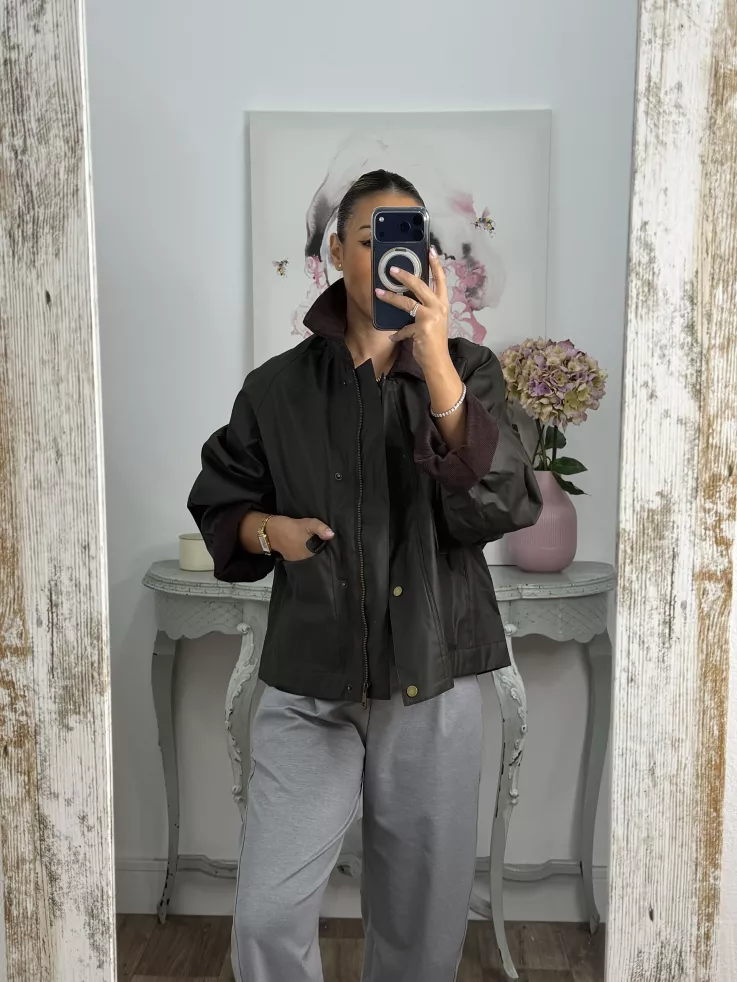 Chaqueta Brithis oversize