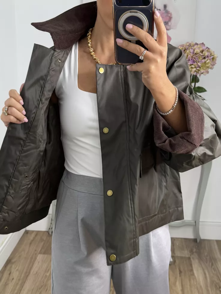 Chaqueta Brithis oversize