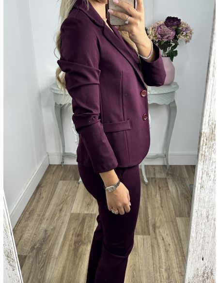 Traje Bliss berenjena