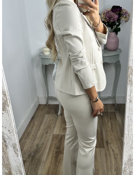 Traje Bliss beige