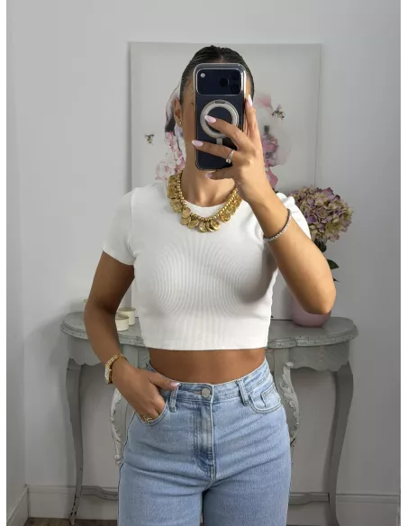 Camiseta Vanilla blanca