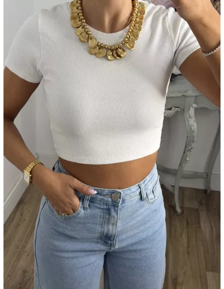 Camiseta Vanilla blanca