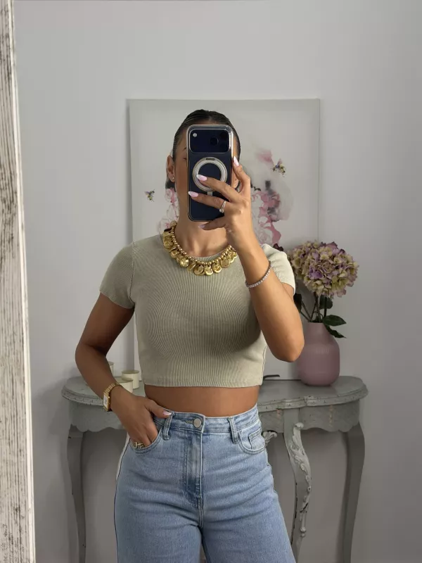 Camiseta Vanilla verde