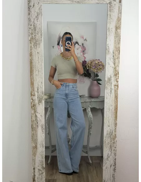 Camiseta Vanilla verde