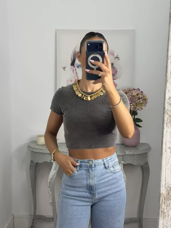 Camiseta Vanilla gris