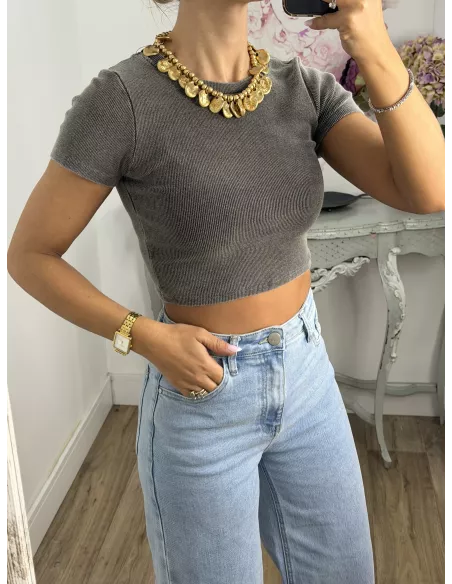 Camiseta Vanilla gris