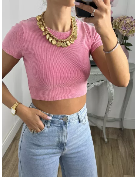 Camiseta Vanilla rosa