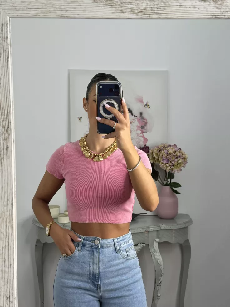 Camiseta Vanilla rosa