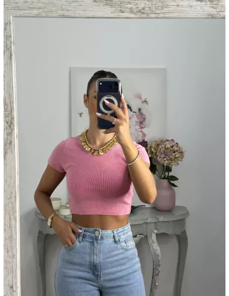 Camiseta Vanilla rosa