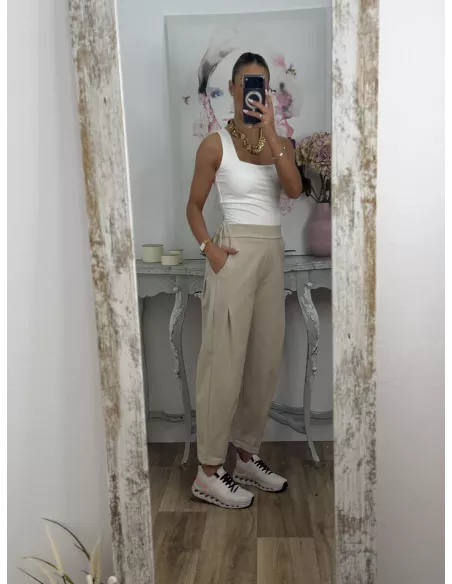 Pantalón Loben  beige
