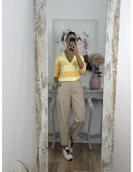 Pantalón Loben  beige