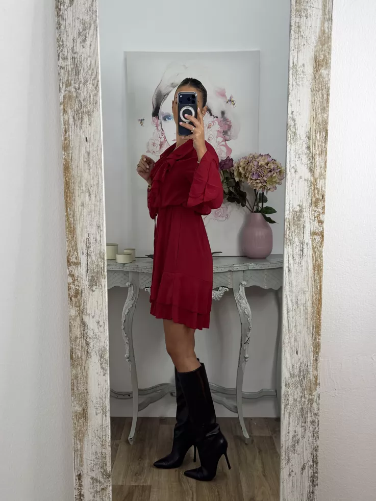 Vestido Ninoska rojo