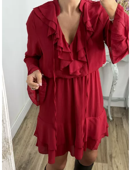 Vestido Ninoska rojo