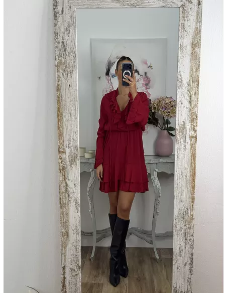 Vestido Ninoska rojo