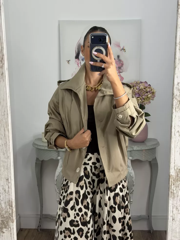 Bomber pliegue camel