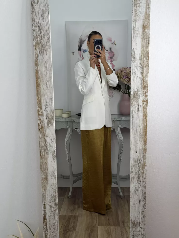 Chaqueta Amarenta blanca