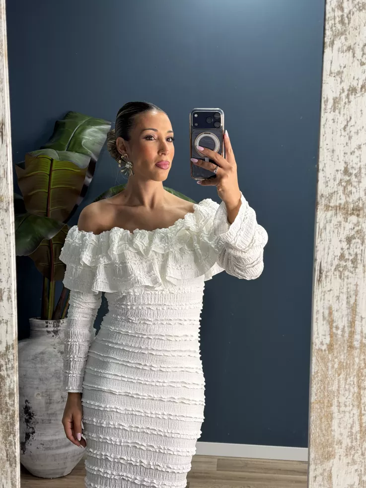 Vestido Raysa blanco