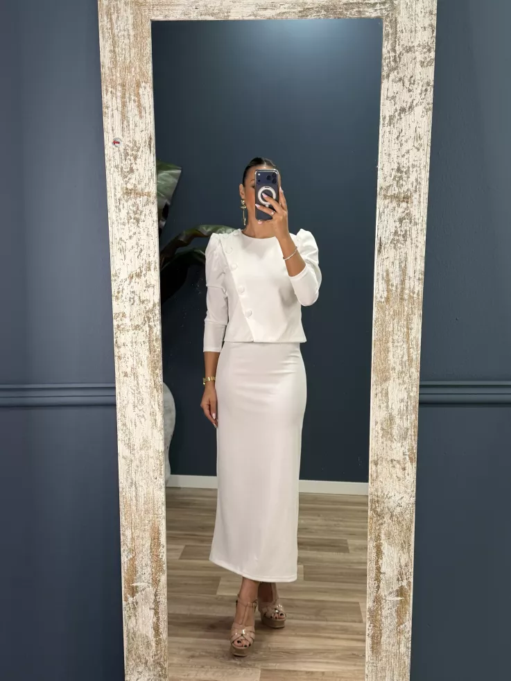 Conjunto Primavera blanco