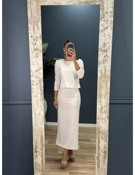 Conjunto Primavera blanco