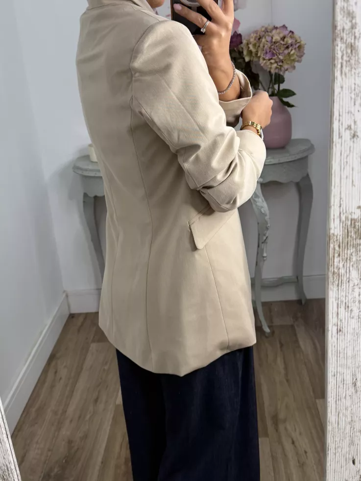 Chaqueta Amarenta beige