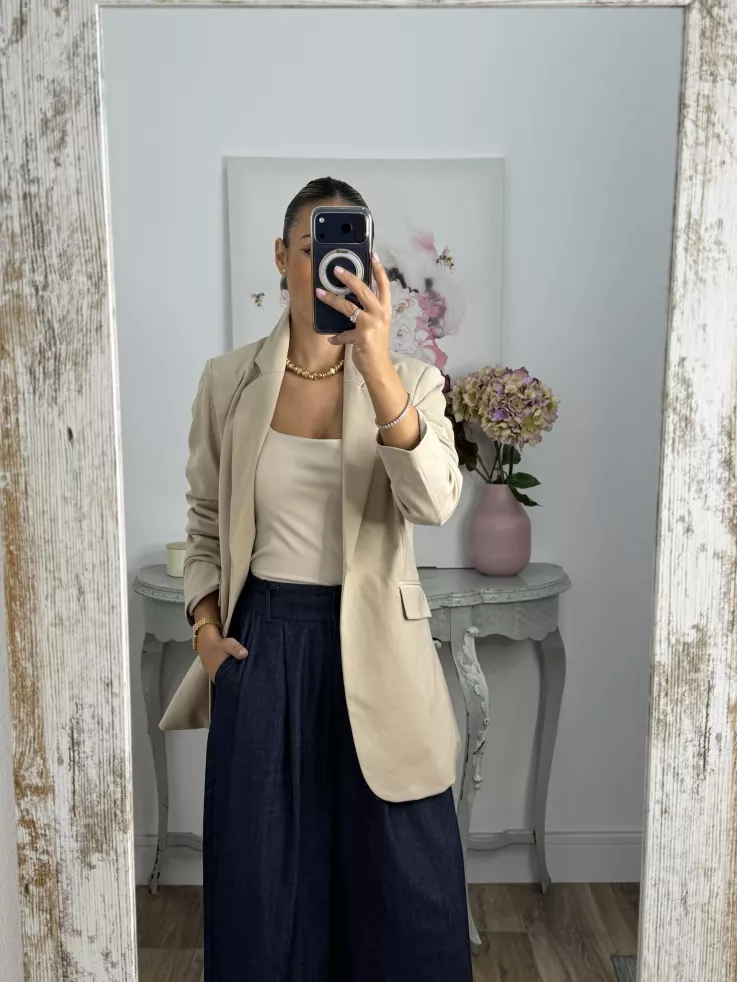 Chaqueta Amarenta beige