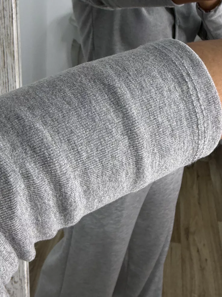 Camiseta Valeris botones gris