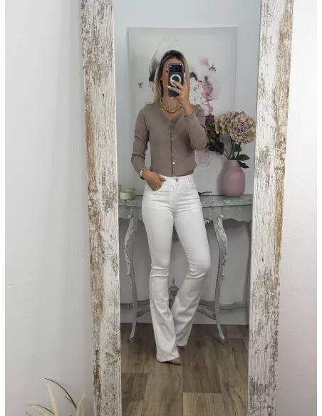 Camiseta Valeris taupe