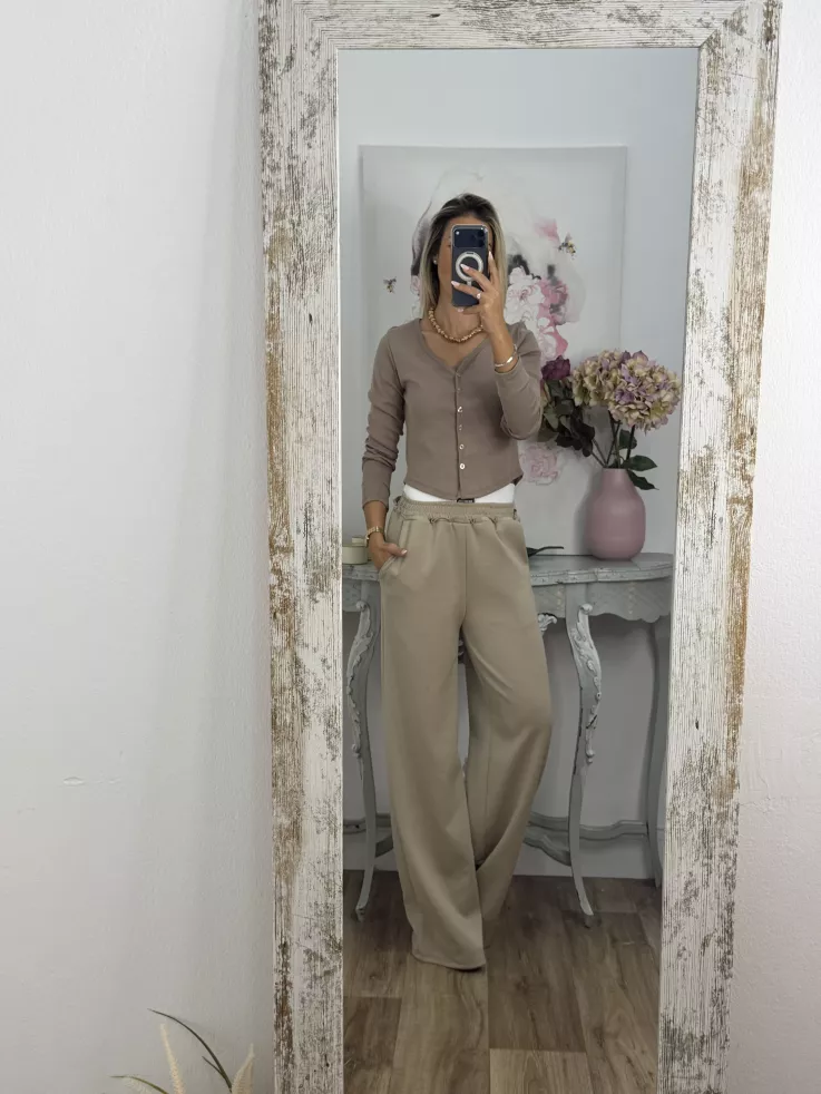 Camiseta Valeris taupe