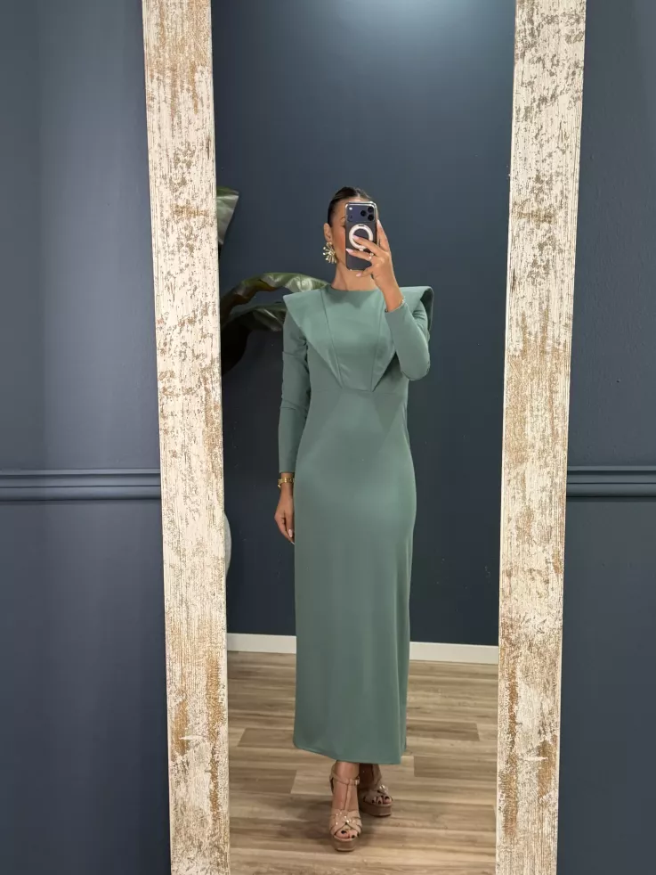 Vestido Isadora verdeagua