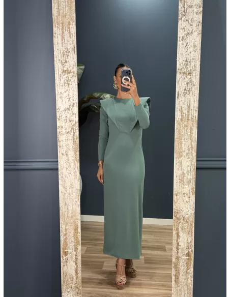 Vestido Isadora verdeagua