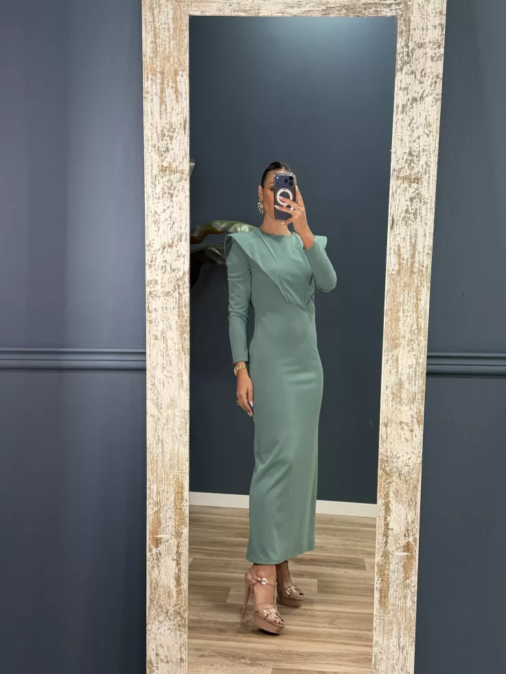 Vestido Isadora verdeagua